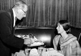 Vincent Sardi Sr And Pier Angeli At Sardis East Restaurant