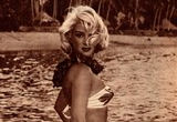Martine Carol vacationing in Haiti